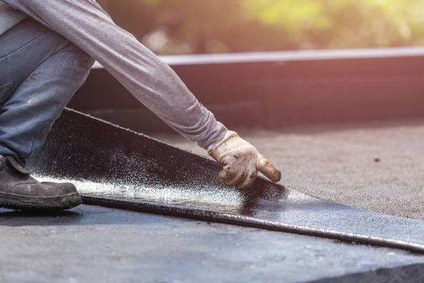 Professional Crawl Space Encapsulation technician working in Manilla, IN
